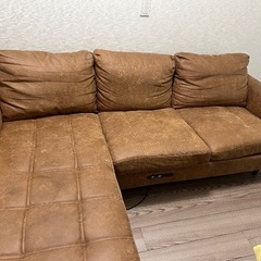 【元値16万】3人がけL字ソファーの画像