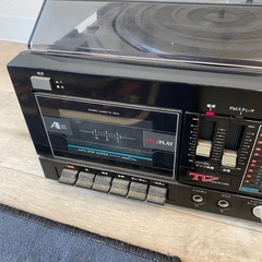 コロンビア カセットレコードプレーヤー SR-K5 スピーカーセット