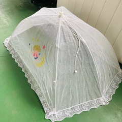 値下げ　希少　ワンタッチベビー蚊帳　アンティーク　レトロ　未使用保管品 の画像