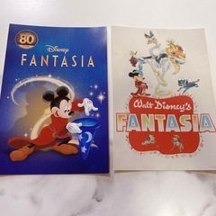 高感度ショップで2023年売れたブランド Disney Fantasia 80周年ポストカード2枚セット (HIME) 姫路の コレクション