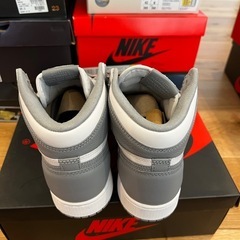 【NIKE AIR JORDAN 1 RETRO HIGH OG GS “STEALTH”】25.0cm（US7Y）の画像