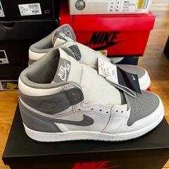 【NIKE AIR JORDAN 1 RETRO HIGH OG GS “STEALTH”】25.0cm（US7Y）の画像