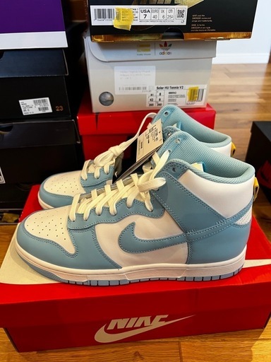 【NIKE DUNK HIGH RETRO “Blue Chill”】28.0cm（US10） 送料無料 定価以下即決 新品未使用 KITH当選 NIKE DUNK HIGH RETRO 