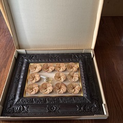 バリ島フランジパニ額装の画像
