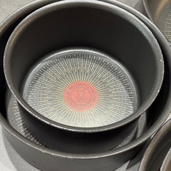 ティファール　取っ手のとれる　鍋フライパンセット　IH　の画像