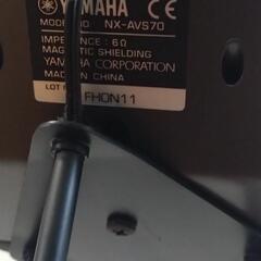 【再値下げ】【美品】YAMAHAスピーカー　YAMAHAスピーカースタンド付き　ホームシアターの画像