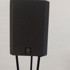 【再値下げ】【美品】YAMAHAスピーカー　YAMAHAスピーカースタンド付き　ホームシアターの画像