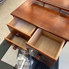 T2506-393 ホープ アンティークドレッサー 卓上鏡台 キズ汚れ有りの画像