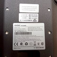 7/11売済ninebot segway Kickscooter キックスクーター EC2 電動 の画像