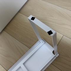 山崎実業 コンロ奥隙間ラック タワー ホワイトの画像