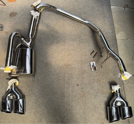 ヴェゼル RU3用マフラー 4本出し