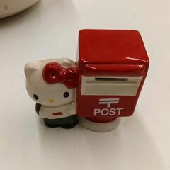 0630-275 ハローキティ　貯金箱　（陶器製）