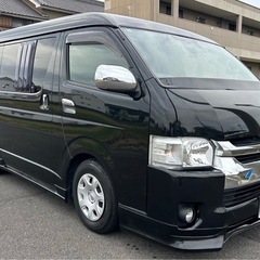 ハイエース　ワイド　3型　4型フェイス　SGL トヨタ　車検付　乗って帰れます　整備済 1ナンバー  ベッドキット　トランポの画像