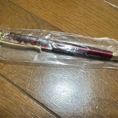 新品　ハーバリウムボールペン　レッド　赤　ペンの画像