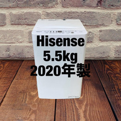 中古家電セット(冷蔵庫 TWINBIRD 146L 2021年製 HR-E915 洗濯機 Hisense 5.5kg 2020年製 HW-T55D)の画像