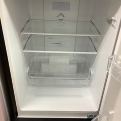 【リサイクルサービス八光】2023年製　ニトリ　140L　2ドア冷蔵庫 ブラック　NTR-140BKの画像