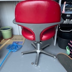 vintage バーバーチェア　ガレージチェアの画像