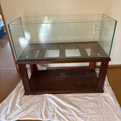 120cmガラス水槽&水槽台 