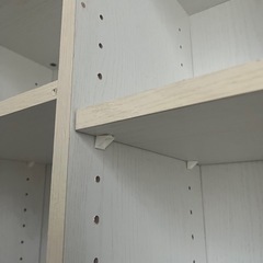 7月13日終了　ニトリ　本棚　リサ　ホワイトの画像