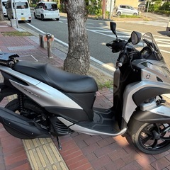 【YAMAHA トリシティ155 ABS付き　側車付き登録　トライク　普通免許の画像