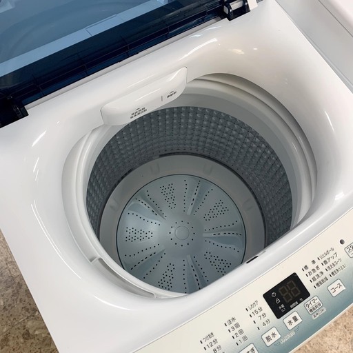 Haier/ハイアール 全自動洗濯機 4.5㎏ 2022年製 JW-U45HK 洗濯機