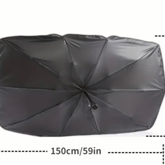 折りたたみ式、カーウィンドウサンシェード