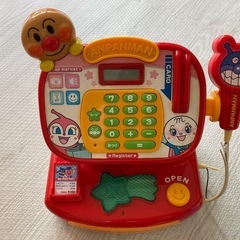 アンパンマン ピピッとおかいもの! アンパンマンレジスター(買い物袋、POP付き)の画像