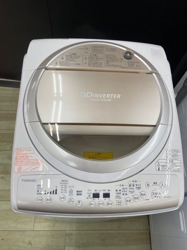 TOSHIBA 9.0kg全自動洗濯機【リサイクルフカツ岡崎倉庫店】250630NA-3