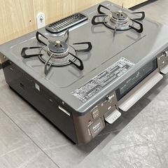 A1324🌟激安‼️2022年製パロマLPガス用ガスコンロIC-S87BM-1Lの画像