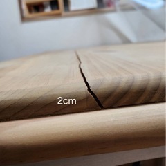 椋の木のダイニングテーブル(お取引中)の画像