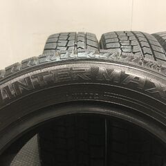 DUNLOP WINTER MAXX WM02 205/60R16 16インチ スタッドレス 4本 24年製 バリ溝 ヴォクシー ノア ビアンテ プリウスα SAI等　(KTJ515)クレジットカード QRコード決済可能の画像