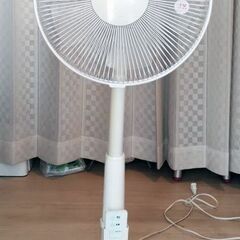 扇風機 　30cm 5枚羽根　リモコン付き