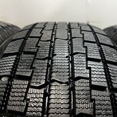 【走行短め】ice FRONTAGE 195/65R15 15インチ スタッドレス 4本 21年製 セレナ ヴォクシー カローラ ウィッシュ プリウス等　(KTK494)クレジットカード QRコード決済可能の画像