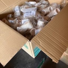 イレクターパイプ　部品　アイボリー　