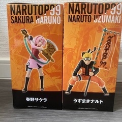 【新品未開封】NARUTO-ナルト- NARUTOP99 フィギュア2点セットの画像