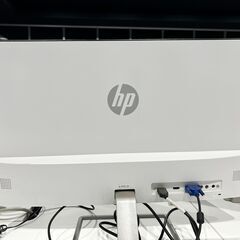 HP ディスプレイ 本体 HDMI VGA　白の画像