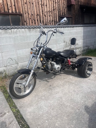 トライク！　バックギア付き！　車の免許で運転できます！　滋賀県