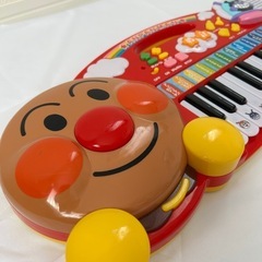 アンパンマン　ピアノ　太鼓　赤ちゃんおもちゃの画像