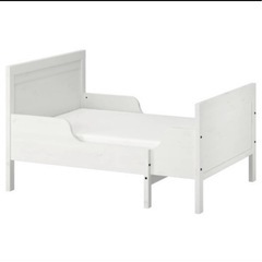 ✩.*˚0円✩.*˚  【手渡し】IKEA SUNDVIKスンドヴィーク 伸長式ベッドフレーム キッズベッド イケアの画像