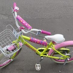 18インチ 🚲 中古 ジュニア 自転車 6,980円 新規防犯登...