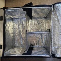 デリバリーバッグ 60L 配達用 宅配デリバリー用 保温保冷防水 折りたたみ式の画像