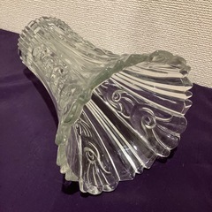 ガラス花瓶　高さ２５センチの画像