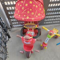 アンパンマン　三輪車　キックボード？の画像
