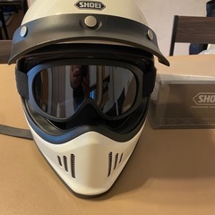 shoei ex-zero ヘルメット　サイズL ゴーグル付き