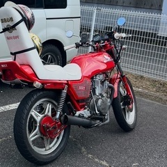 バブバブ言うバブ」CB400NホークⅢ☆中部限定カラーカスタム