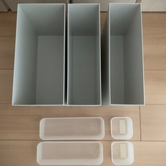 無印良品　美品　収納ケース　ケース　家具　小物入れ　書類入れ　シンプルの画像