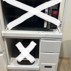米びつ付き☆レンジ台☆SK-11757