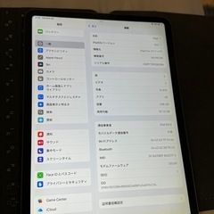 iPad Pro 11インチ （Wi-Fi + Cellularモデル）の画像