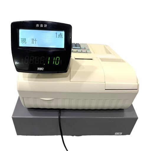 25C286_ジ5 TEC 東芝テック 電子レジスター MA-1550 レジ 店舗