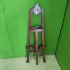 イーゼル コモ マホガニー製■絵画・立て看板・ウェルカムボード■C-1516の画像